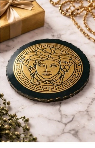 Round coaster medusa - round,
