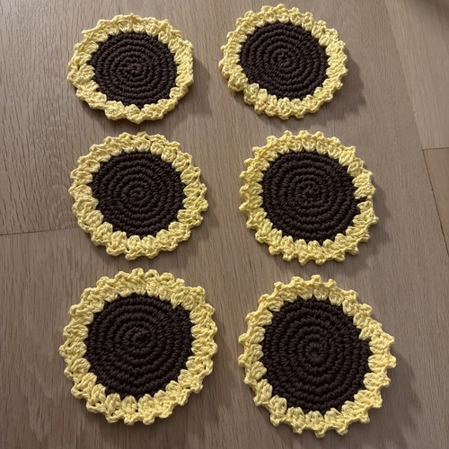 Handmade crochet coffee table - crochet,