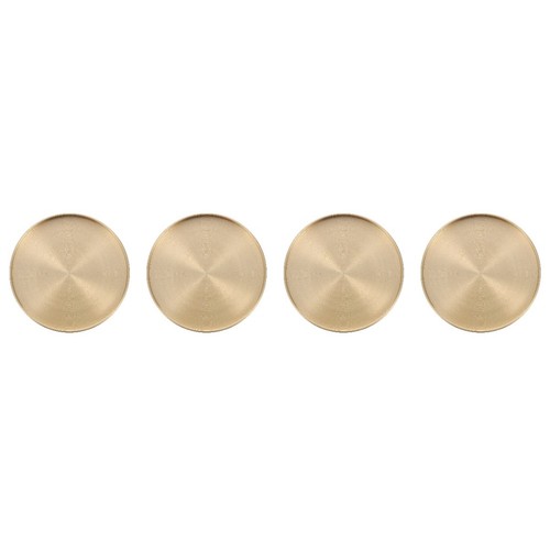 Set cup mat brass - set,