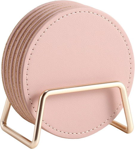 Drink coasters with metal - with,