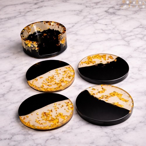 Set black gold - set,