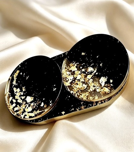 Black gold resin - resin, set