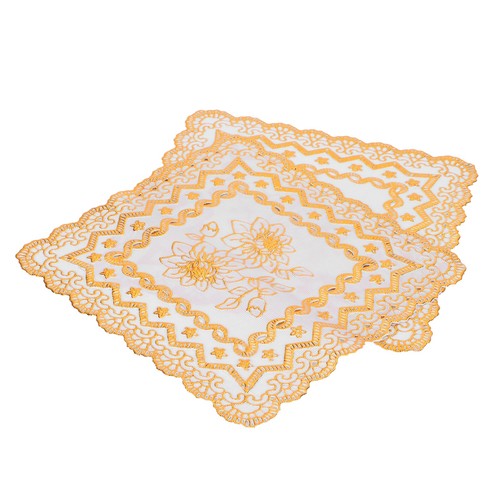 2pcs 20x20cm table mats - ❀2pcs,