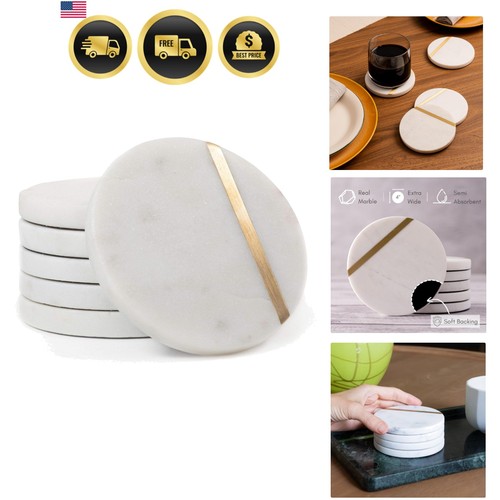Marble coasters with - coasters,
